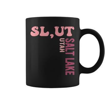 SlUt Utah Salt Lake Apparel Coffee Mug | Mazezy