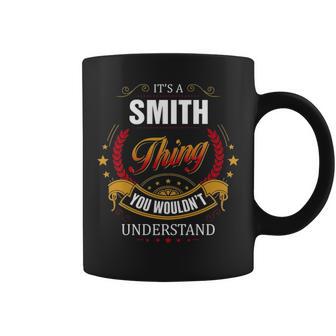 Smith Family Crest Smith Smith Clothing Smith T Smith T Gifts For The Smith Coffee Mug | Seseable UK