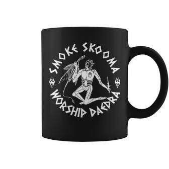 Smoke Skooma Worship Daedra Coffee Mug - Seseable