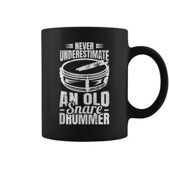 Snare Drummer Grandpa Marching Band Fathers Day Coffee Mug - Thegiftio