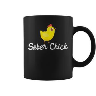 Sober Chick - Sobriety Anniversary Recovery Sober Aa Na Coffee Mug | Mazezy