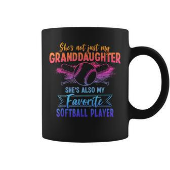 Softball Grandma Grandparents Softball Grandpa Coffee Mug - Thegiftio UK