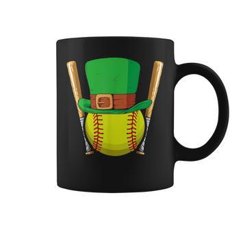 Softball Player Sport St Patricks Saint Pattys Day Coffee Mug - Thegiftio UK