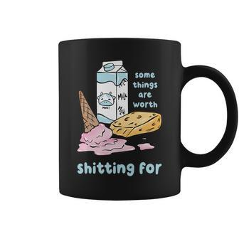 Some Things Are Worth Shitting For V2 Coffee Mug - Seseable