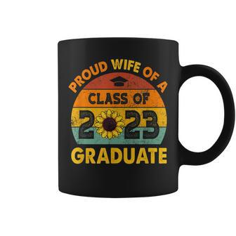 Sonnenblume Senior Proud Wife Class Of 2023 Graduate Vintage Tassen - Seseable