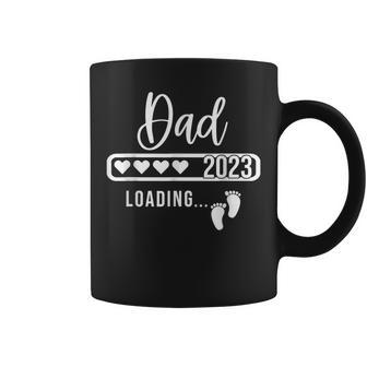 Soon To Be Dad Est 2023 Baby Loading Pregnancy Announcement Coffee Mug - Thegiftio UK