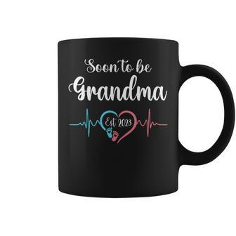 Soon To Be Grandma 2023 First Time Mom Coffee Mug | Mazezy