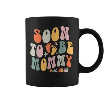 Soon To Be Mommy 2023 Gifts Pregnancy Announcement Mom Coffee Mug - Thegiftio UK