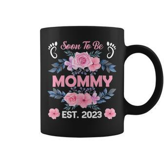 Soon To Be Mommy Est 2023 Mothers Day First Time Mom Gift Coffee Mug - Seseable