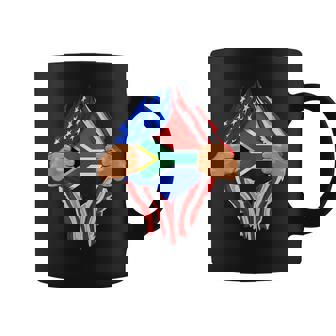 South African Blood Inside Me | South Africa Flag Gift Coffee Mug - Seseable