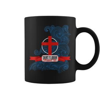 St Florian Patron Saint Of Fire Fighters Challenge Coffee Mug - Seseable