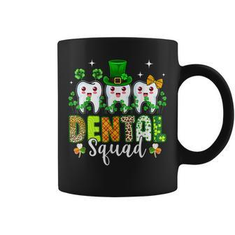 St Patricks Day Dentist Dental Hygienist Dental Squad V2 Coffee Mug - Seseable