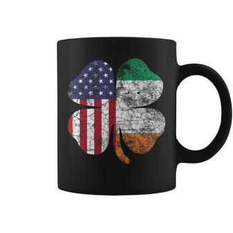 St Patricks Day Irish American Flag Saint Pride Usa Gift Coffee Mug - Thegiftio UK