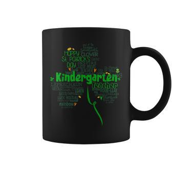 St Patricks Day Love Kindergarten Teacher Irish Shamrocks Coffee Mug - Thegiftio UK