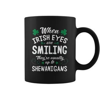St Patricks Day Lucky When Irish Eyes Are Smiling Coffee Mug - Thegiftio UK