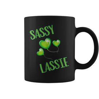 St Patricks Day Sassy Lassie Coffee Mug - Seseable