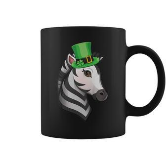 St Patricks Day Zebra Funny Coffee Mug | Mazezy