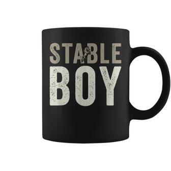 Stable Boy T Horse Lover Gift Equestrian Riding Gift For Mens Coffee Mug | Mazezy