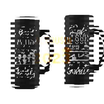 Stars Proud Lil Cousin Of A Class Of 2023 Graduate Senior Coffee Mug - Thegiftio