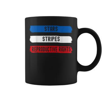 Stars Stripes Reproductive Rights Patriotic 4Th Of July V3 Coffee Mug - Thegiftio UK