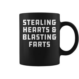 Stealing Hearts And Blasting Farts V2 Coffee Mug - Seseable