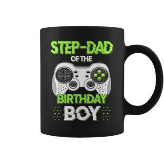 Step-Dad Of The Birthday Boy Matching Video Game Coffee Mug - Thegiftio UK