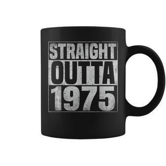 Straight Outta 1975 48 Years Old 48Th Birthday Vintage Gifts Coffee Mug | Mazezy