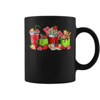 Strawberry Juice Coffee Cups Strawberry Festival Fruit Coffee Mug | Mazezy