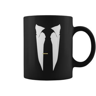 Suit Tie Wedding Tuxedo Prom Bachelor Ceremony Coffee Mug - Seseable