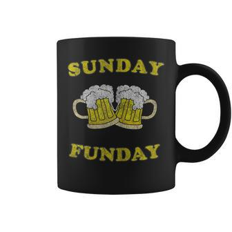 Sunday Is Funday Beer Drinking Coffee Mug | Mazezy