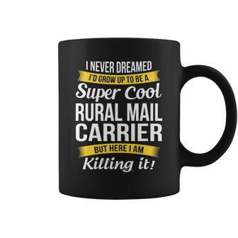 Super Cool Rural Mail Carrier T-Shirt Funny Gift Coffee Mug - Thegiftio UK