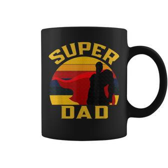 Super Dad Father Superhero And Best Husband Fathers Day Gift For Mens Coffee Mug | Mazezy