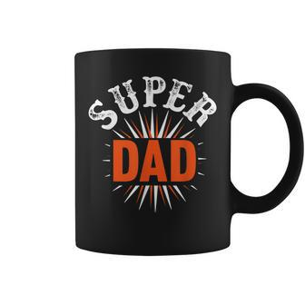Super Dad Fathers Day Coffee Mug | Mazezy