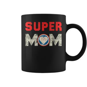 Super Mom Superheroine Mama Mother Heroine Star Sign Coffee Mug - Thegiftio UK