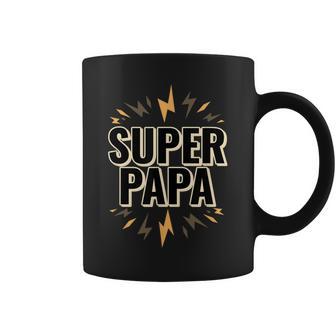 Super Papa Superheld Tassen, Lustiges Herren Geburtstagsgeschenk - Seseable