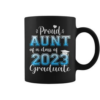 Super Proud Aunt Of 2023 Graduate Awesome Family College Coffee Mug | Mazezy