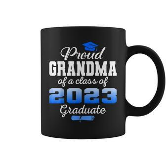 Super Proud Grandma Of 2023 Graduate Awesome Family College Coffee Mug | Mazezy
