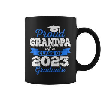 Super Proud Grandpa Of 2023 Graduate Awesome Family College Coffee Mug | Mazezy