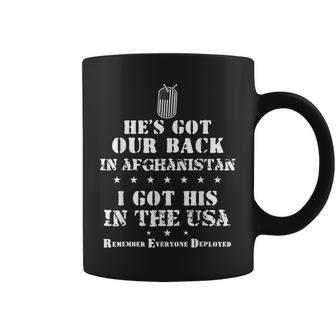 Support Deployed Soldier Deployment In Afghanistan Coffee Mug | Mazezy