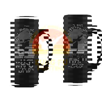 Surely Not Everybody Was Kung Fu Fighting Lover Martial Arts Coffee Mug - Thegiftio UK