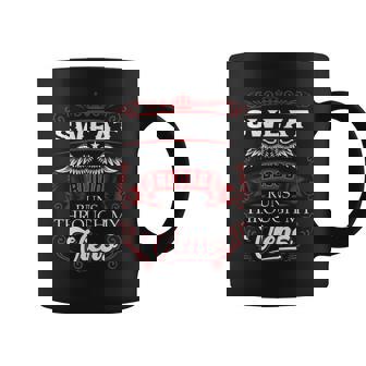 Sweat Blood Runs Through My Veins Coffee Mug - Seseable