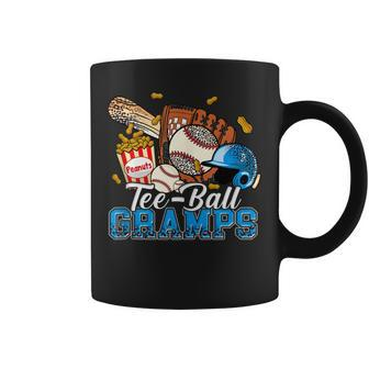 T- Ball Gramps Leopard Funny Baseball Happy Fathers Day Coffee Mug - Thegiftio UK