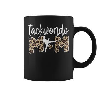 Taekwondo Mom Of A Taekwondo Fighter Taekwondo Mama Coffee Mug - Thegiftio UK