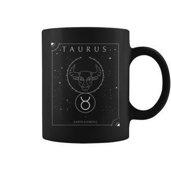 Taurus Earth Element Zodiac Coffee Mug | Mazezy