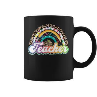 Teacher Life Rainbow Teacher For Women Best Teacher Coffee Mug | Mazezy