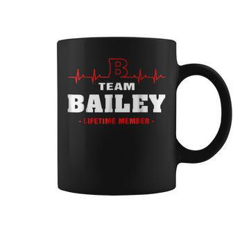 Team Bailey Lifetime Member Surname Last Name Coffee Mug - Seseable
