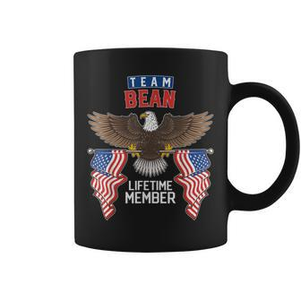 Team Bean Lifetime Member Us Flag Coffee Mug - Seseable