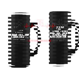 Team Bradley Lifetime Member Name Surname Last Name Coffee Mug | Seseable CA