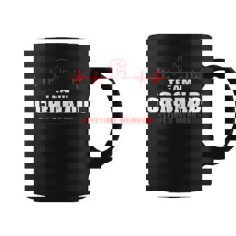 Team Coronado Lifetime Member Surname Coronado Name Coffee Mug | Seseable CA