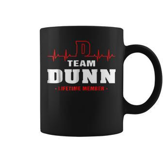 Team Dunn Lifetime Member Surname Last Name Coffee Mug - Seseable